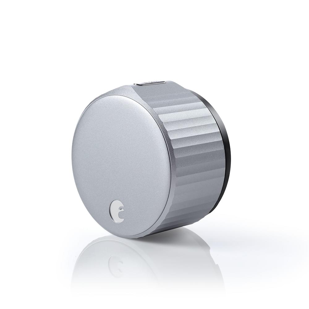 August PRO-AUG-SL05-M01-S01 Wi-fi Smart Lock 4th Gen Silver Finish.