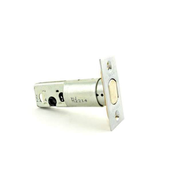 Falcon Q330253626 Adjustable Square 1-1/8 Inch Face Deadbolt Latch for D200 Series Satin Chrome Finish