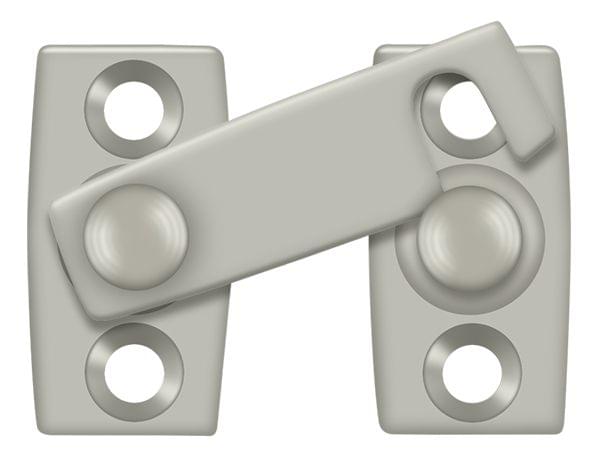 Deltana SB3058U15 Shutter Bar/Door Latch 5/8"; Satin Nickel Finish.