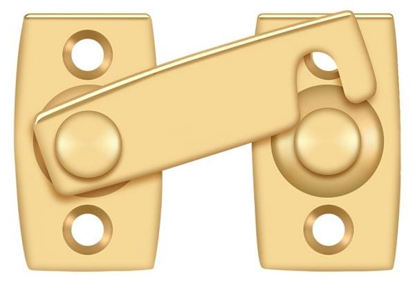 Deltana SB3178CR003 Shutter Bar/Door Latch 7/8"; Lifetime Brass Finish.