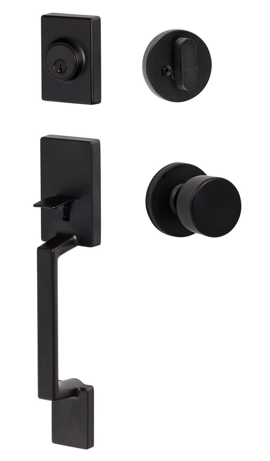 Sure-Loc SH507-R-BG-RD Stockholm Handleset with Bergen Round Handleset Trim