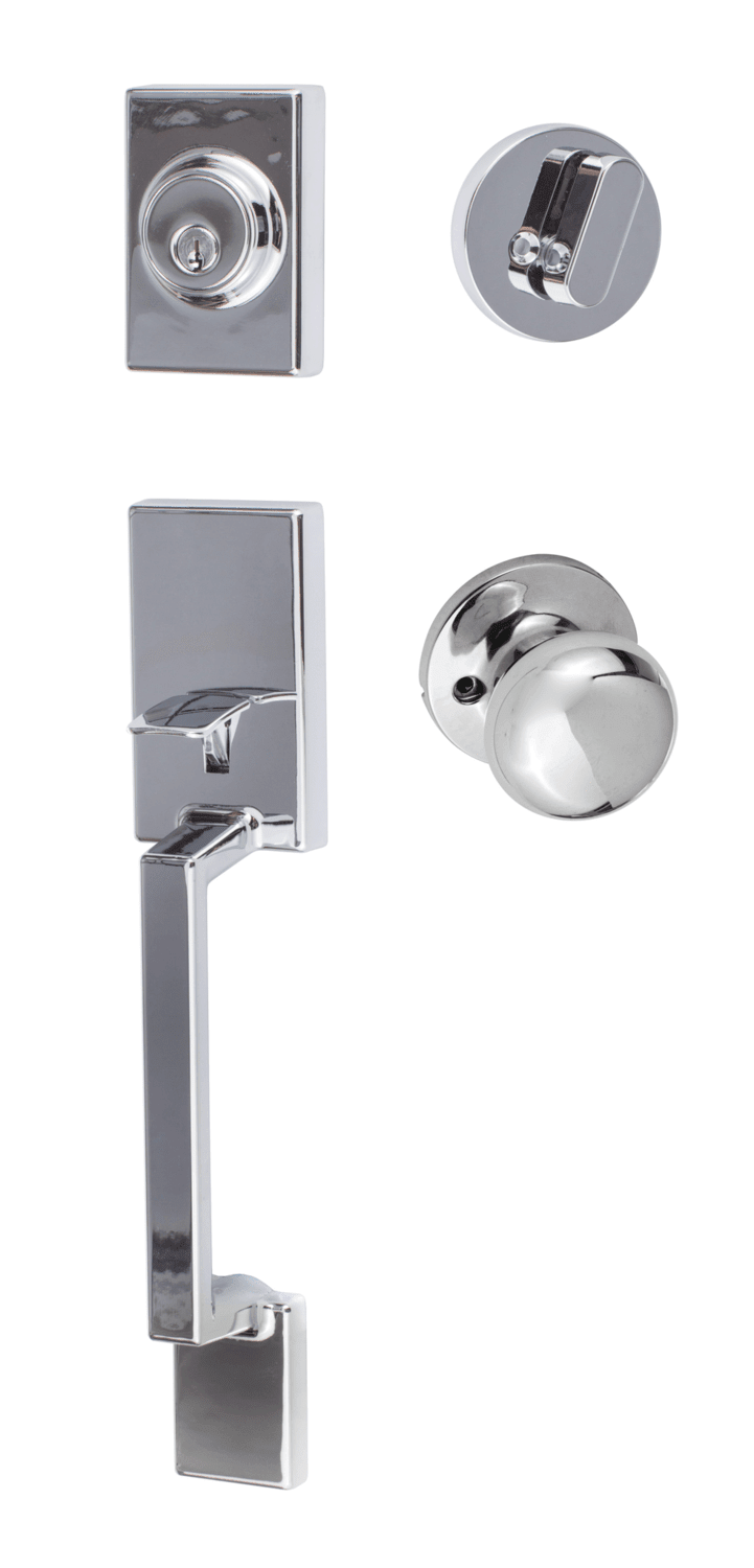 Sure-Loc SH507-R-DU-RD Stockholm Handleset with Durango Handleset Trim