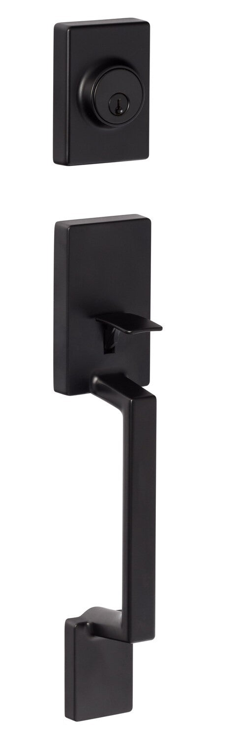 Sure-Loc Modern SH507-S Modern Series Stockholm Single Cylinder Handleset with Square Thumb Turn