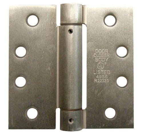 Orca Hardware SPR4040 4" x 4" Steel Spring Hinge.