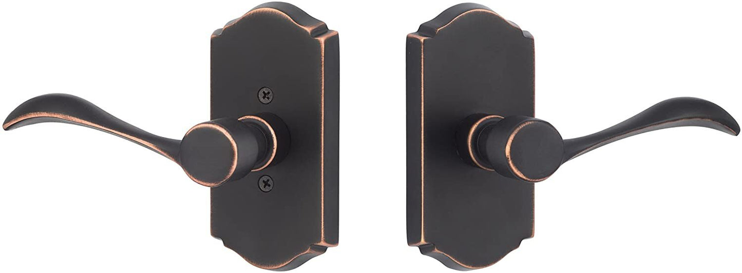 Sure-Loc SS101 11P RH Sandstone Passage Door Lever Right Hand Vintage Bronze.