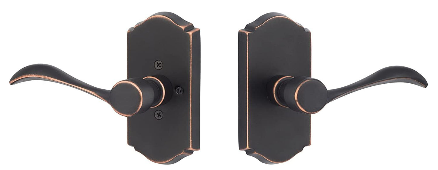 Sure-Loc SS102 11P LH Standstone Privacy Door Lever Left Hand Vintage Bronze
