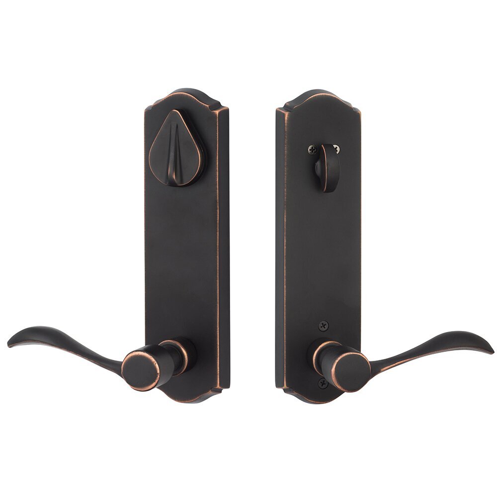 Sure-Loc SS107-DB 11P LH Sandstone Keyed Right Hand Door Lever.