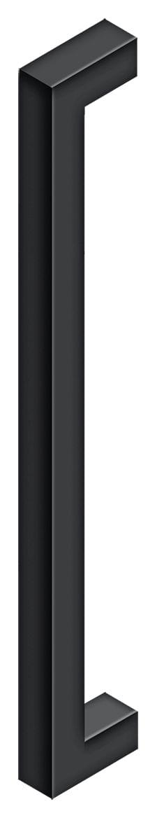 Deltana SSP1810U19 18" Single Side Contemporary Pull Black Finish.