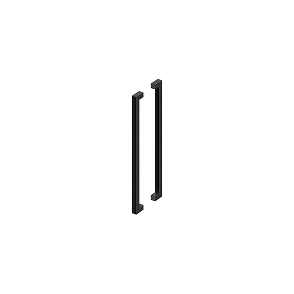 Deltana SSPBB3615U19 36" Back to Back Contemporary Pulls Black Finish.