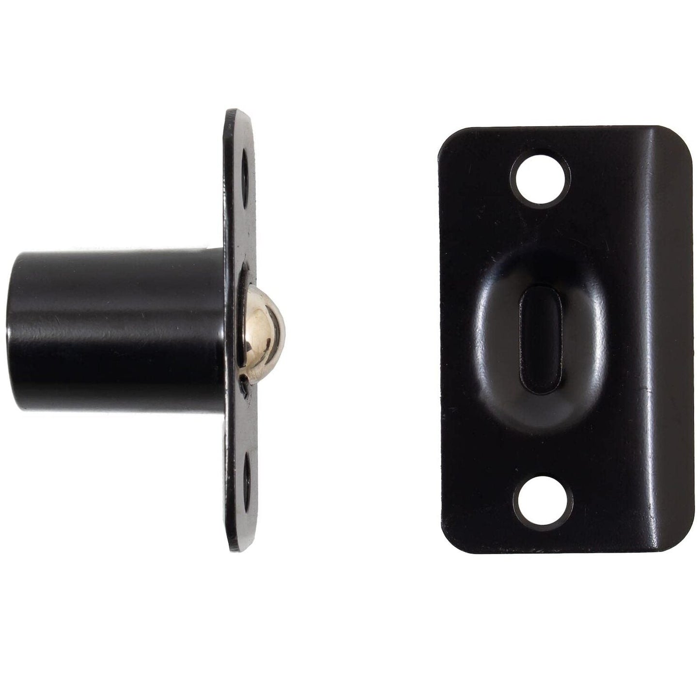 Orca Hardware TH-70RC Radius Corner Ball Catch With Radius Strike.