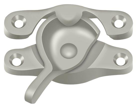 Deltana WL07U15 Window Sash Lock; 15/16" x 2-5/8"; Satin Nickel Finish.