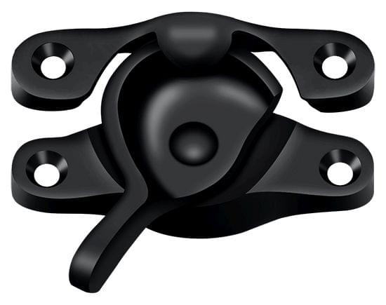 Deltana WL07U19 Window Sash Lock; 15/16" x 2-5/8"; Black Finish.