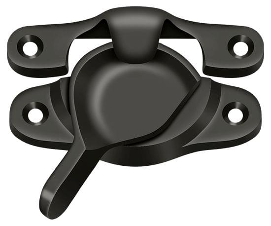Deltana WLS9U10B Window Sash Lock; 1-1/16" x 3"; Oil Rubbed Bronze Finish.