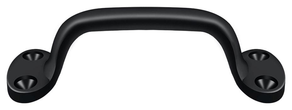Deltana WP27U19 Pull; 6"; Black Finish.