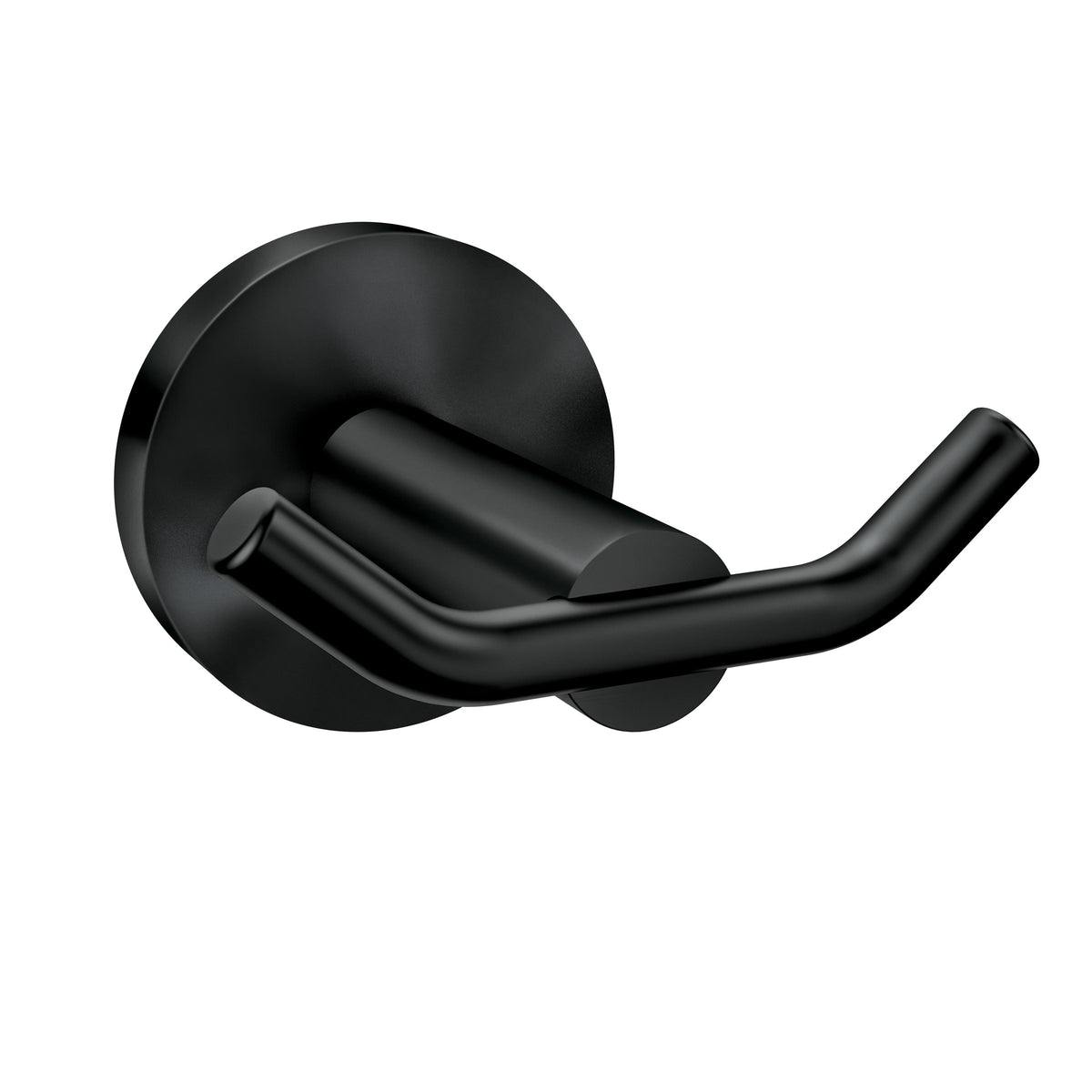Moen Y5703BL Arlys Double Robe Hook Matte Black Finish.