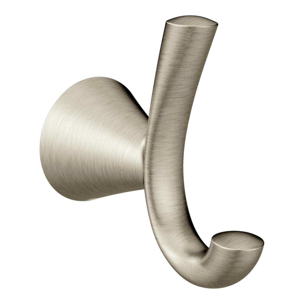 Moen YB2303BN Glyde Robe Hook Brushed Nickel Finish.