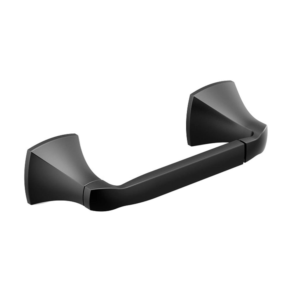 Moen YB5108BL Voss Pivot Paper Holder Matte Black Finish.