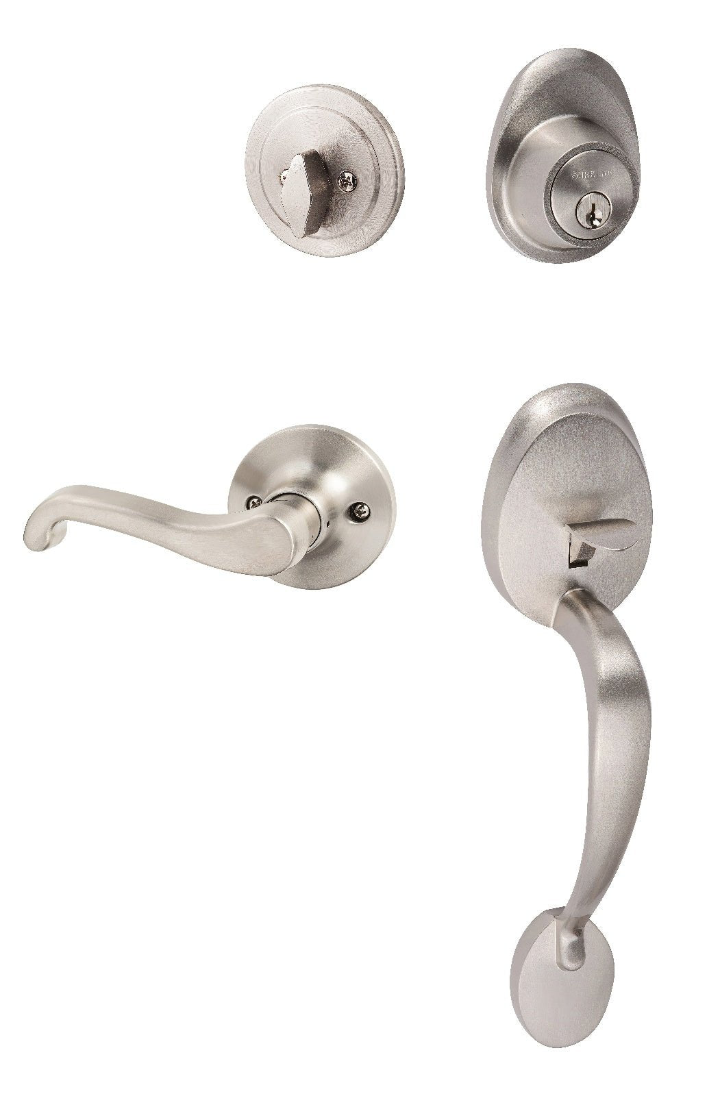 Sure-Loc AT507-SG-LH Alta Handleset with Sage Lever Left Hand Handleset Trim