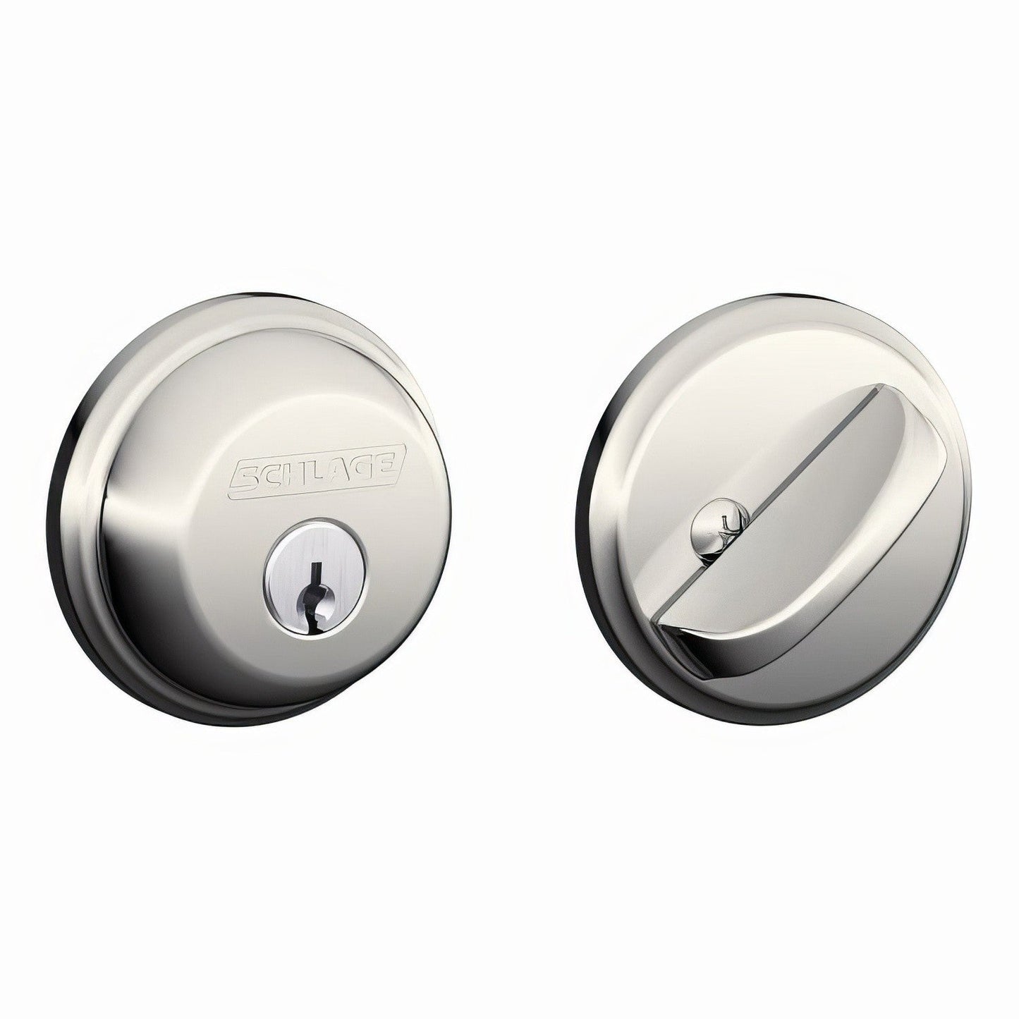 Schlage B60 B Series Single Cylinder Deadbolt.