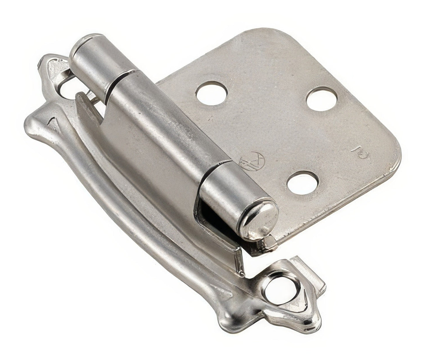 Amerock BPR7329 Functional Hardware Steel 2 Pack iable Overlay Self Closing Face Mount Hinge