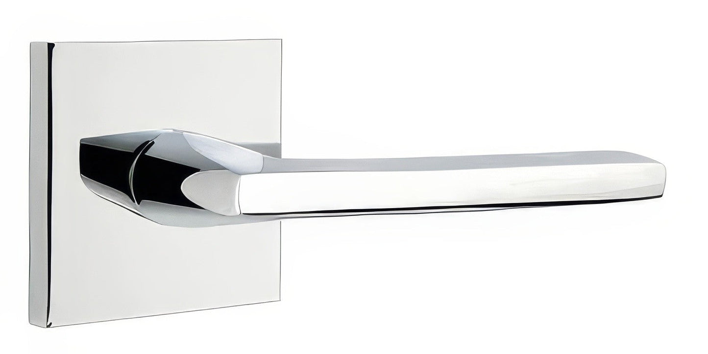 Emtek C5210HLOUS Helios Lever Privacy with Square Rose