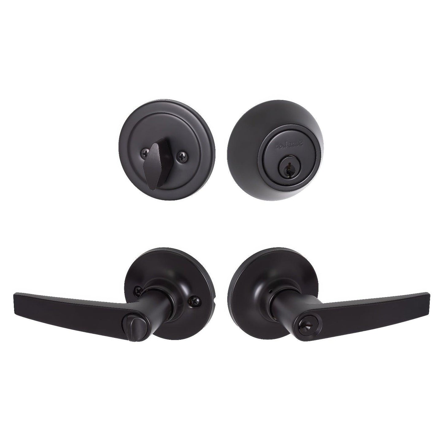 Sure-Loc CD107/DB201 Cedar Keyed Entry Door Lever with Deadbolt