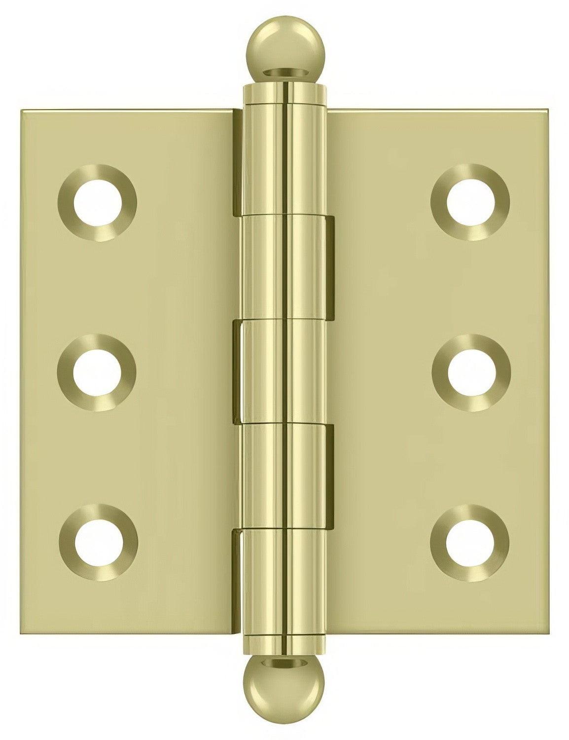 Deltana CH2020U 2" x 2" Hinge with Ball Tip Finials
