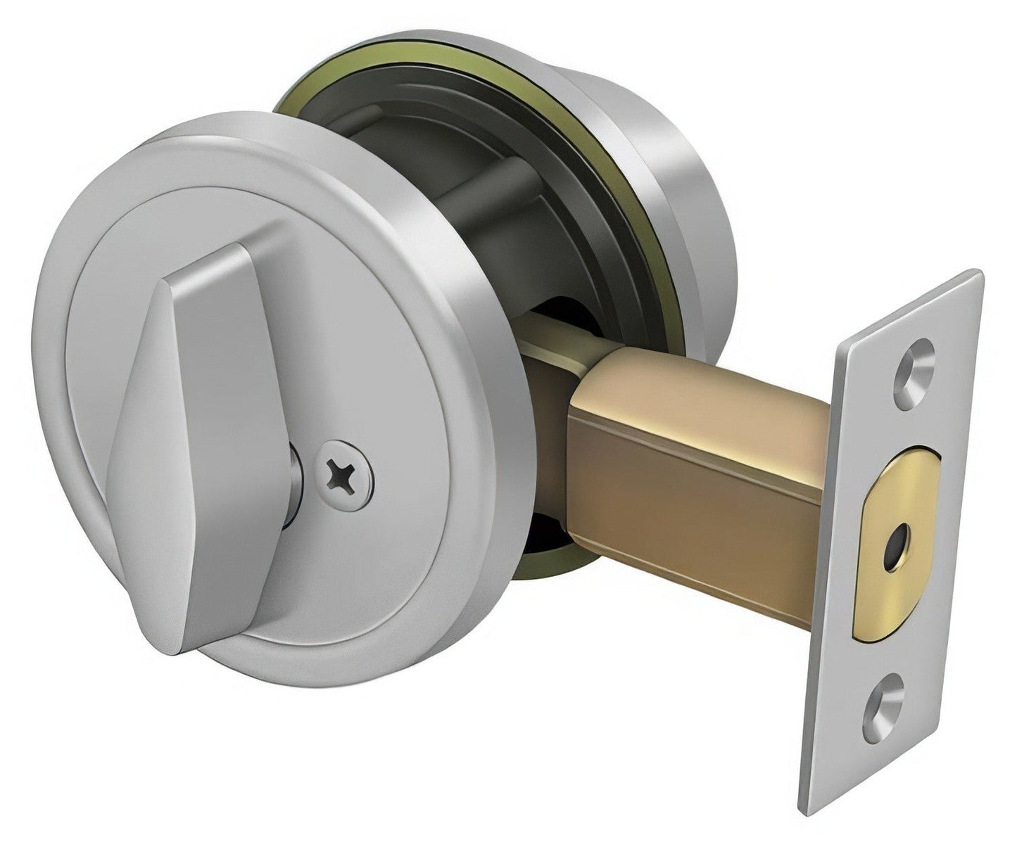 Deltana CL200LA 2-5/8" Grade 2 Commercial Single Cylinder Deadbolt.