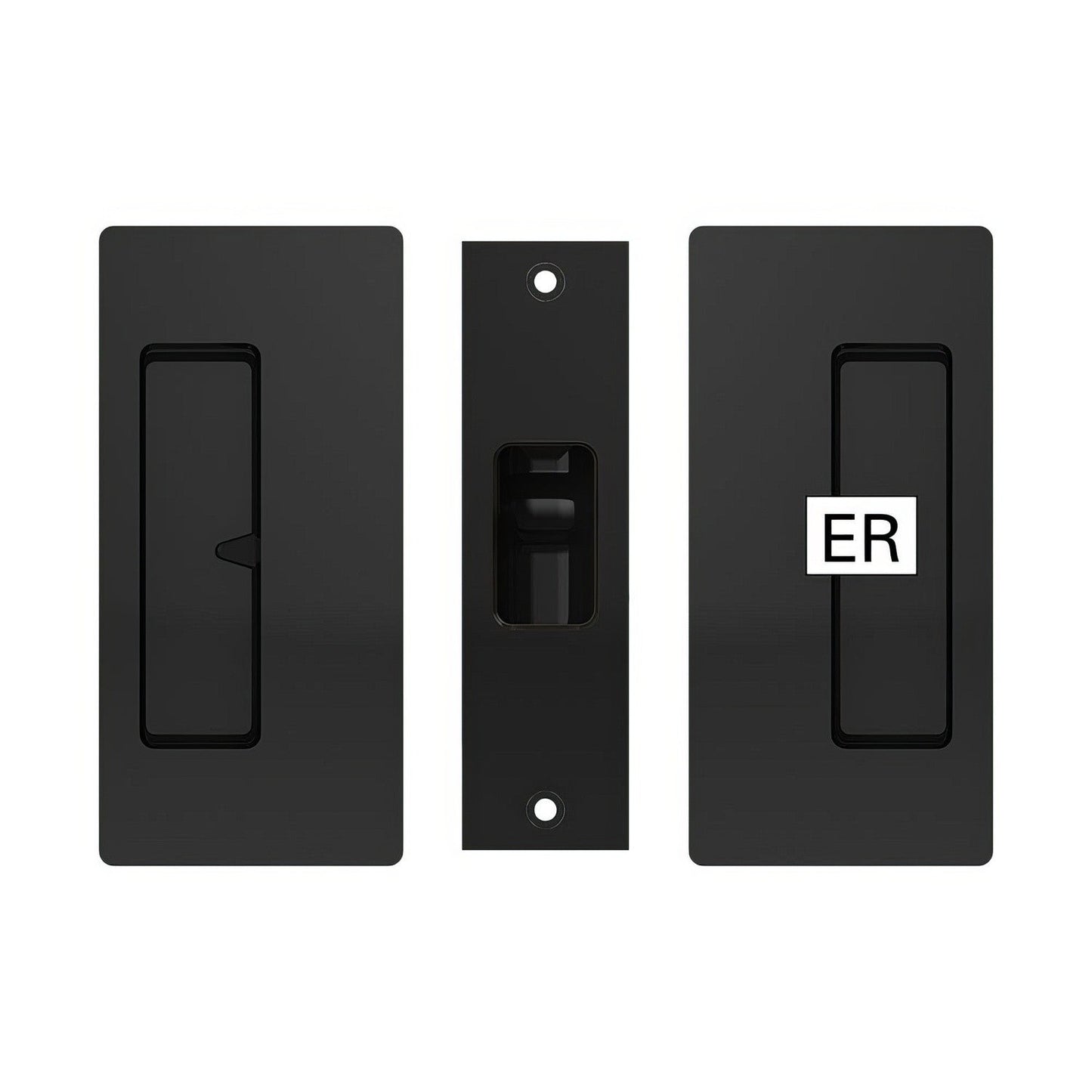Cavilock CL205D00 Magnetic Privacy Pocket Door Set for 1-3/4" Thick Door