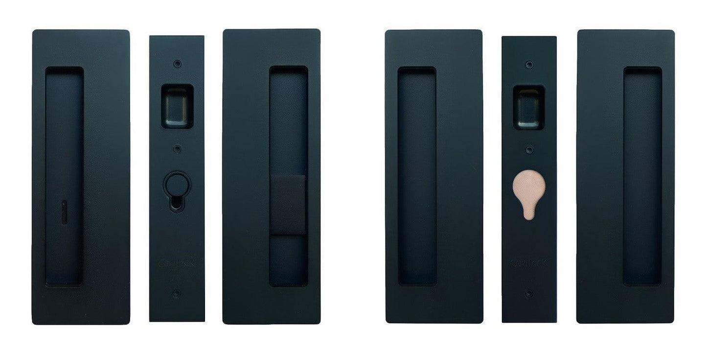 Cavilock 1 3/4" Double Door Emergency/Snib Privacy Lock Set Pocket Door Lock.