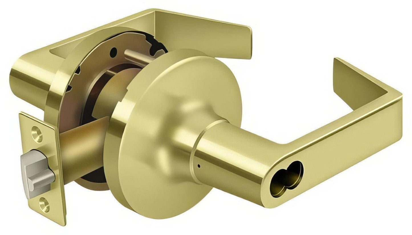 Deltana CL509FRCNC Clarendon Grade 1 Classroom Door Lever without Cylinder.