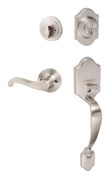 Sure-Loc CR507-SG-LH Coral Handleset with Sage Lever Left Hand Handleset Trim