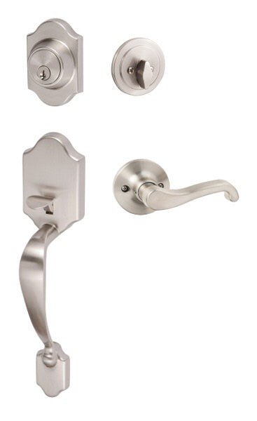 Sure-Loc CR507-SG-RH Coral Handleset with Sage Lever Right Hand Handleset Trim