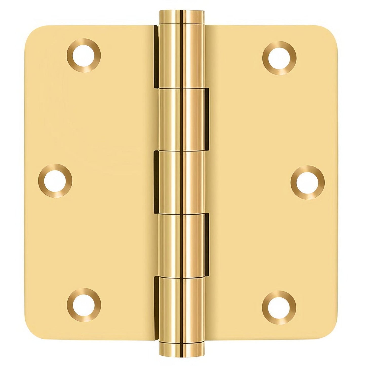 Deltana CSB35R4-R 3-1/2" x 3-1/2" x 1/4" Residential Radius Door Hinge