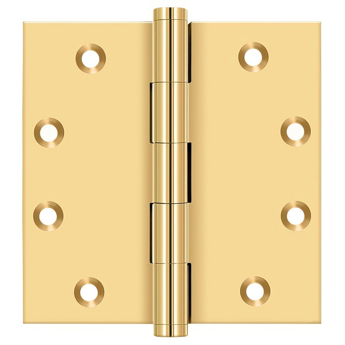 Deltana CSB45BB 4-1/2" x 4-1/2" Square Corner Ball Bearing Door Hinge