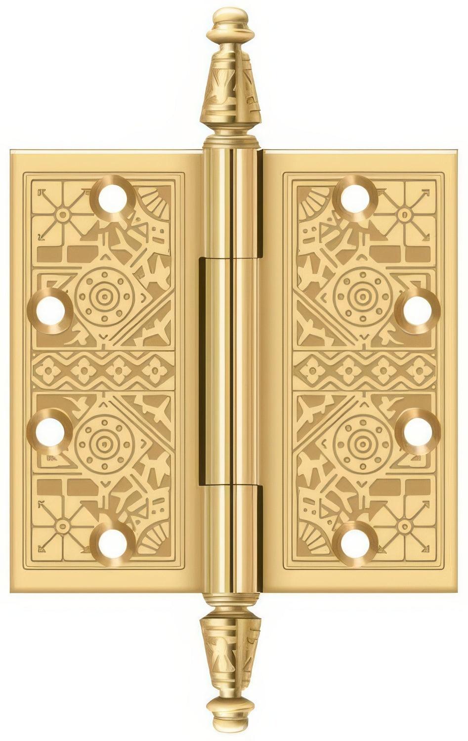 Deltana CSBP45 4-1/2" x 4-1/2" Square Ornate Door Hinge