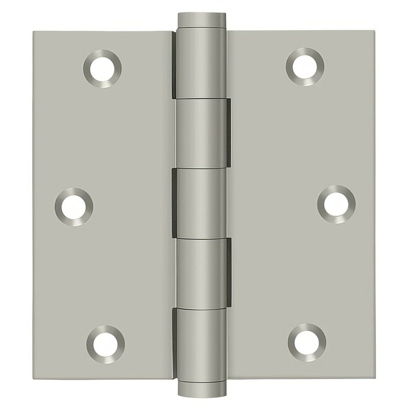Deltana DSB35R 3-1/2" x 3-1/2" 1/4" Radius Corner Door Hinge.
