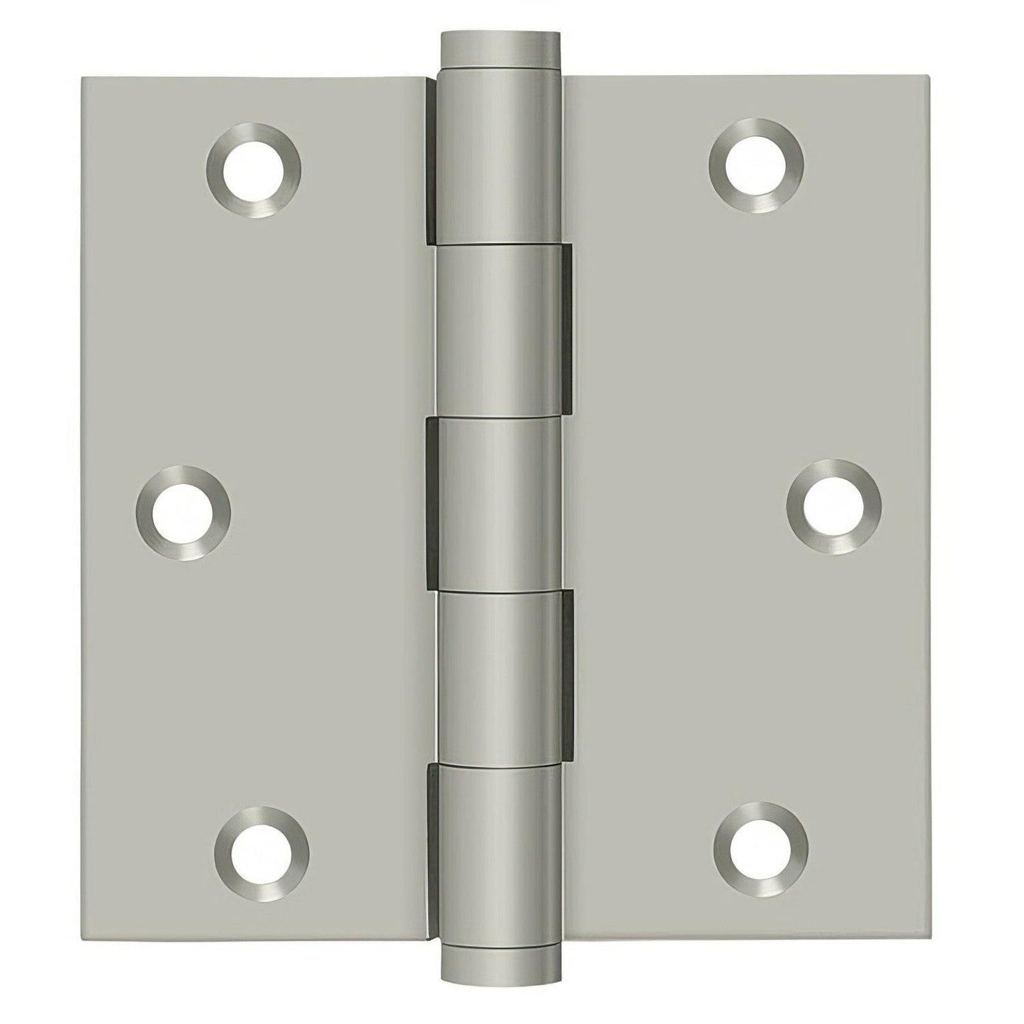 Deltana DSB35R 3-1/2" x 3-1/2" 1/4" Radius Corner Door Hinge