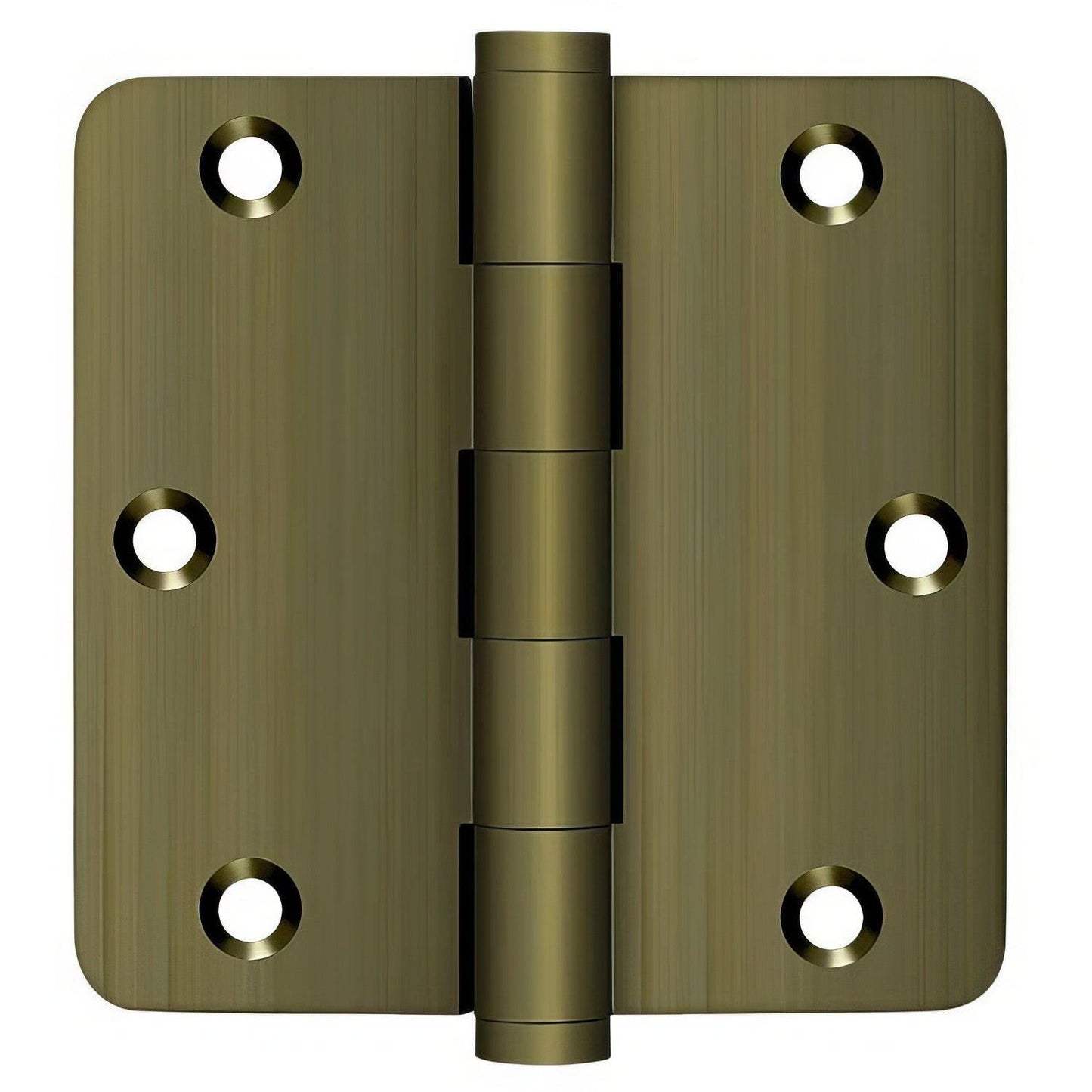 Deltana DSB35R45 3-1/2" x 3-1/2" x 1/4" Radius Door Hinge
