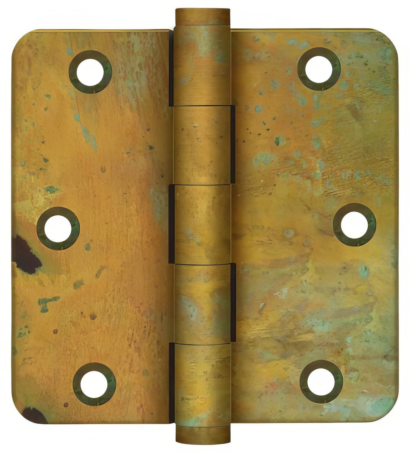 Deltana DSB35R4RT-R 3-1/2" x 3-1/2" x 1/4" Radius Door Hinge.