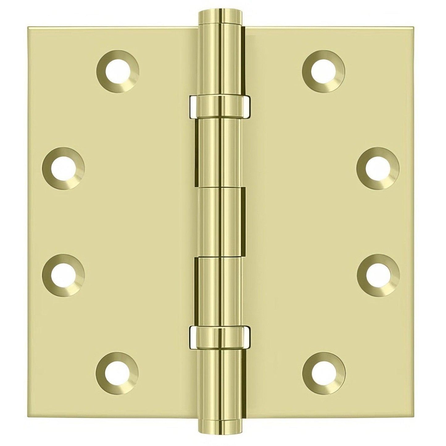 Deltana DSB45B 4-1/2" x 4-1/2" Square Corner Ball Bearing Door Hinge