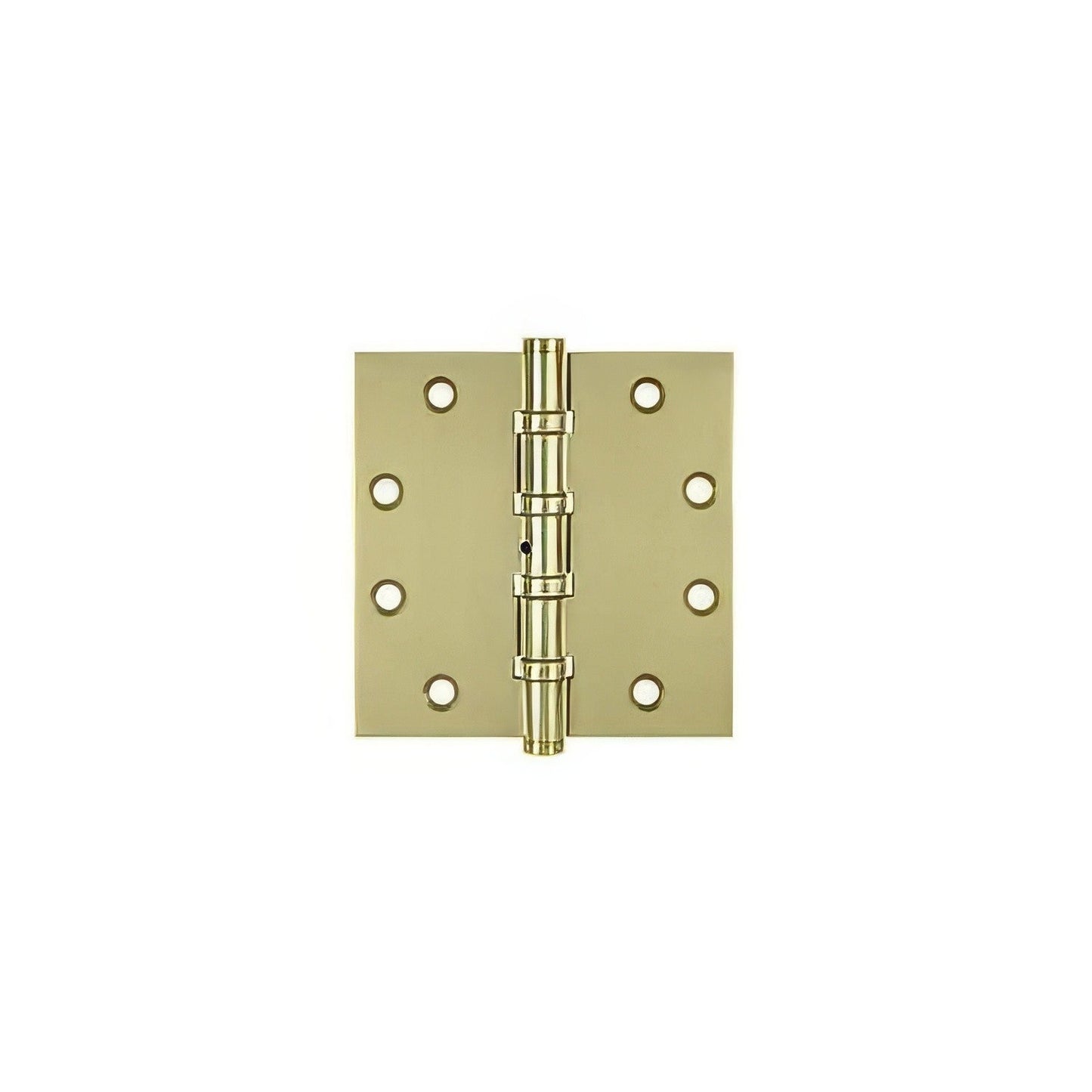 Deltana DSB45NB 4-1/2" x 4-1/2" NRP Square Corner Ball Bearing Door Hinge.