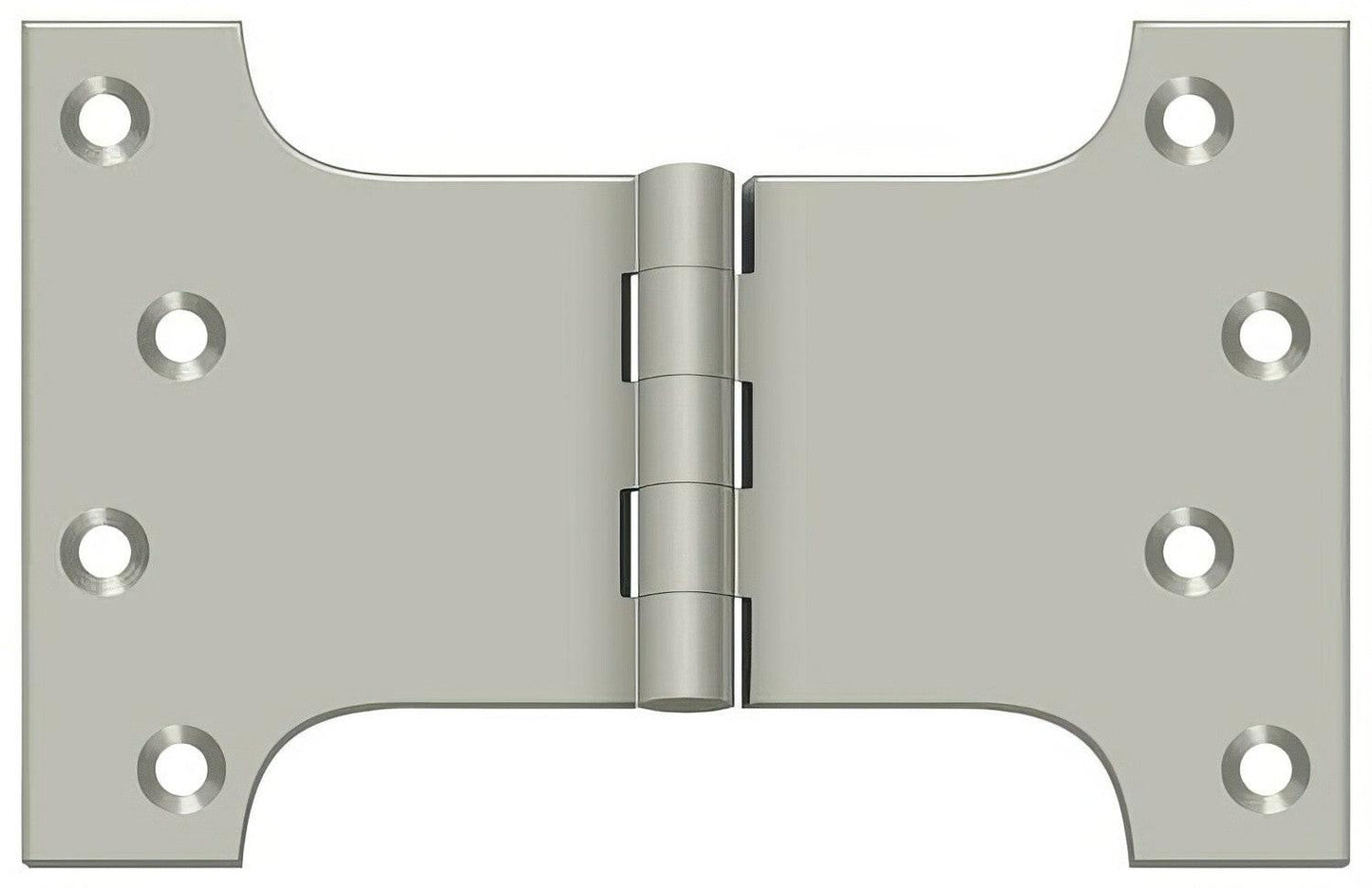 Deltana DSPA4060 4" x 6" NRP Square Corner Door Hinge.