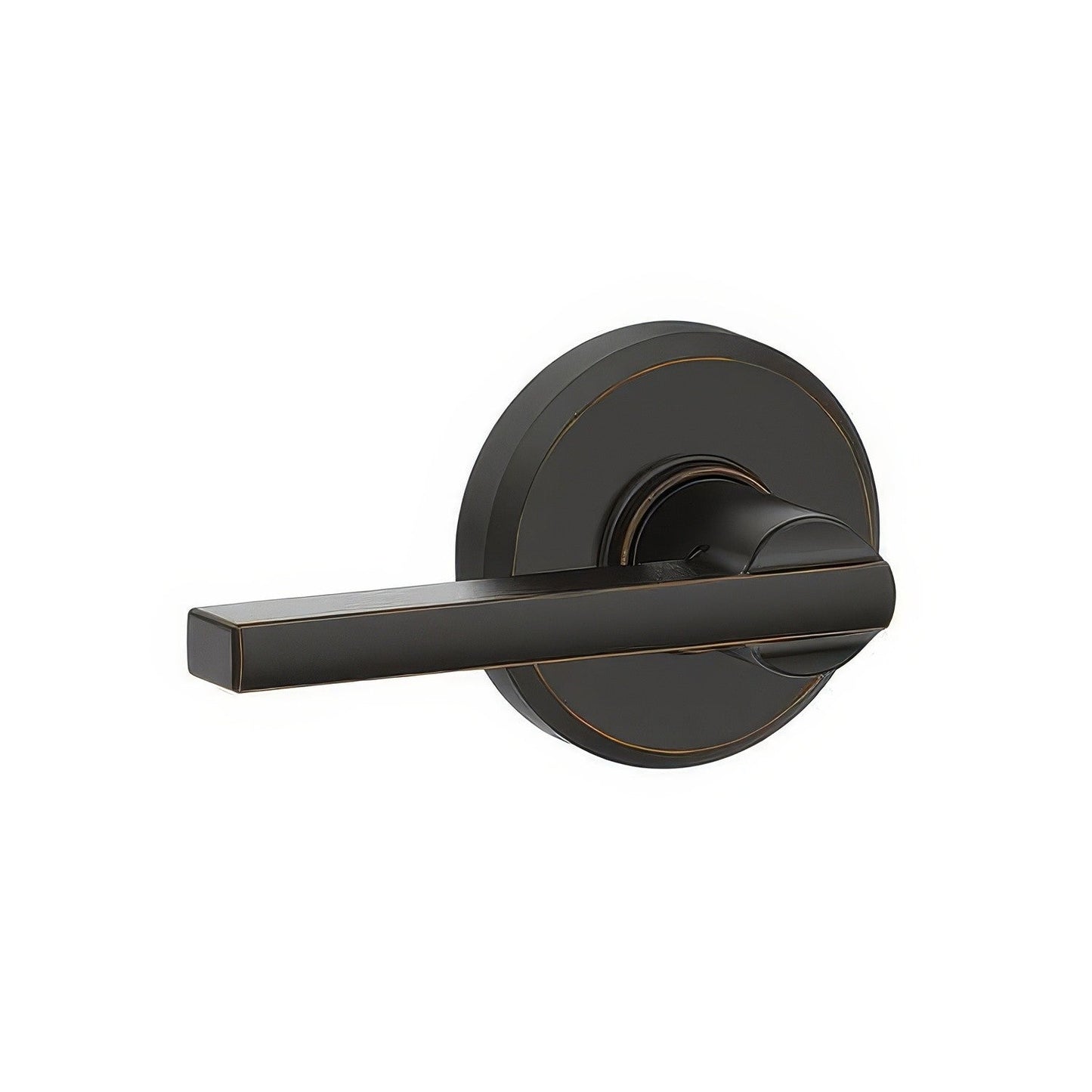 Schlage F10LAT-GSN Latitude with Greyson Rose Passage Door Lever
