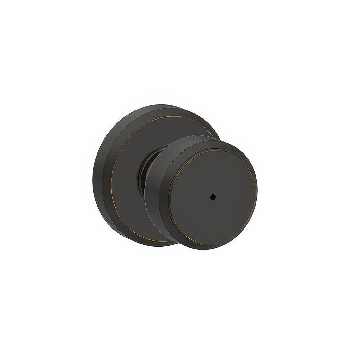 Schlage F40BWE-GSN Bowery with Greyson Rose Privacy Door Knob