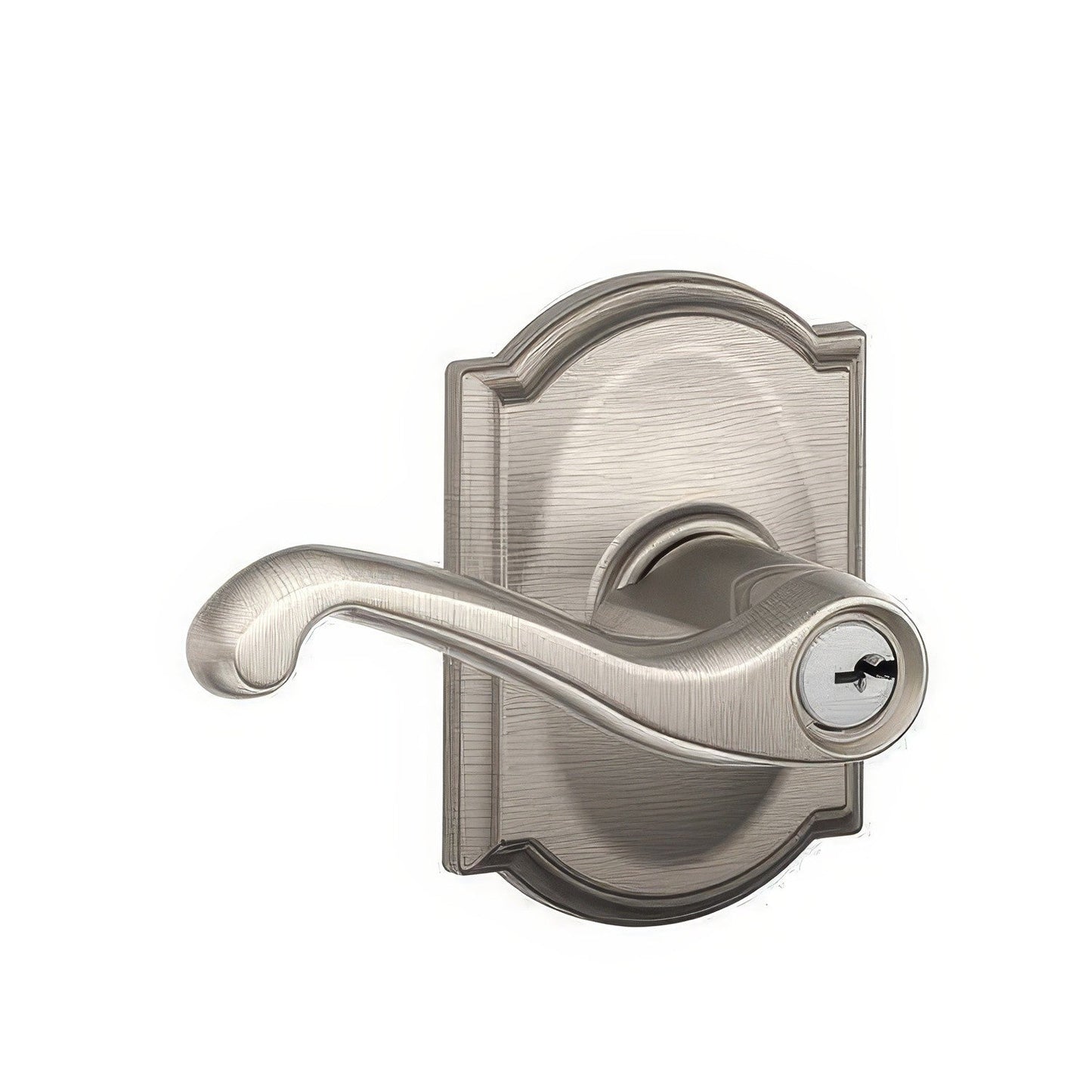 Schlage F51A-FLA-CAM F-Series Keyed Entry Door Lever.