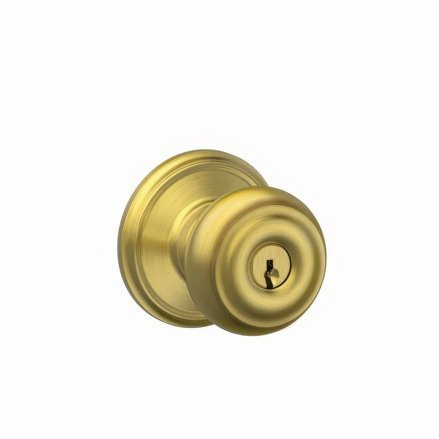 Schlage F51A-GEO F-Series Georgian Single Cylinder Panic Proof Keyed Entry Door Knob.