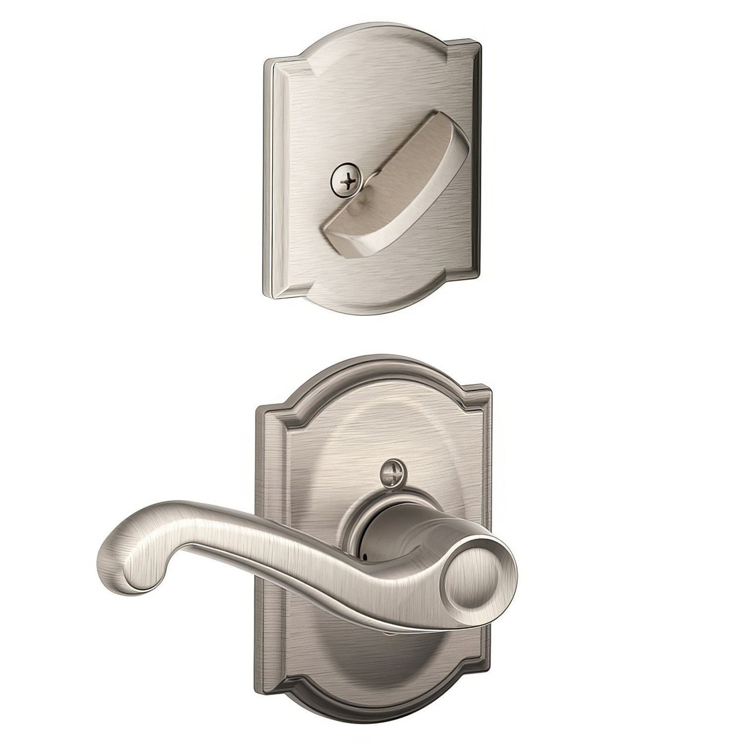 Schlage F59-FLA-CAM-RH F-Series Flair Right Hand Interior Pack Lever.