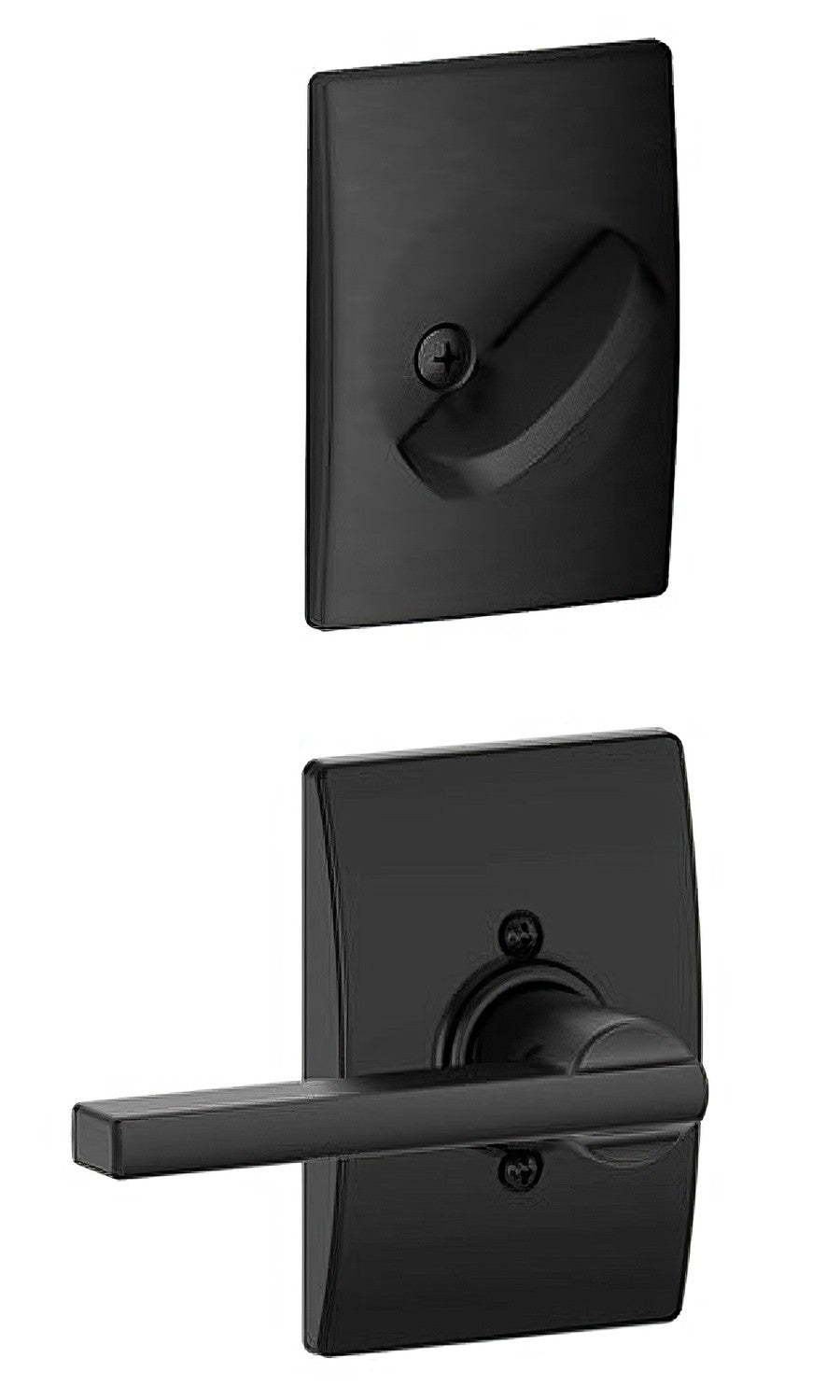 Schlage F59-LAT-CEN F-Series Latitude Interior Pack Lever.