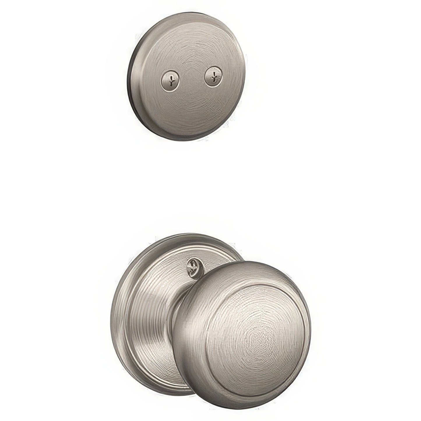 Schlage F94-AND Accents Series Andover Knob Dummy Interior Pack